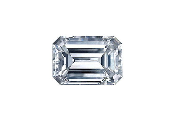 Emerald Cut Moissanite